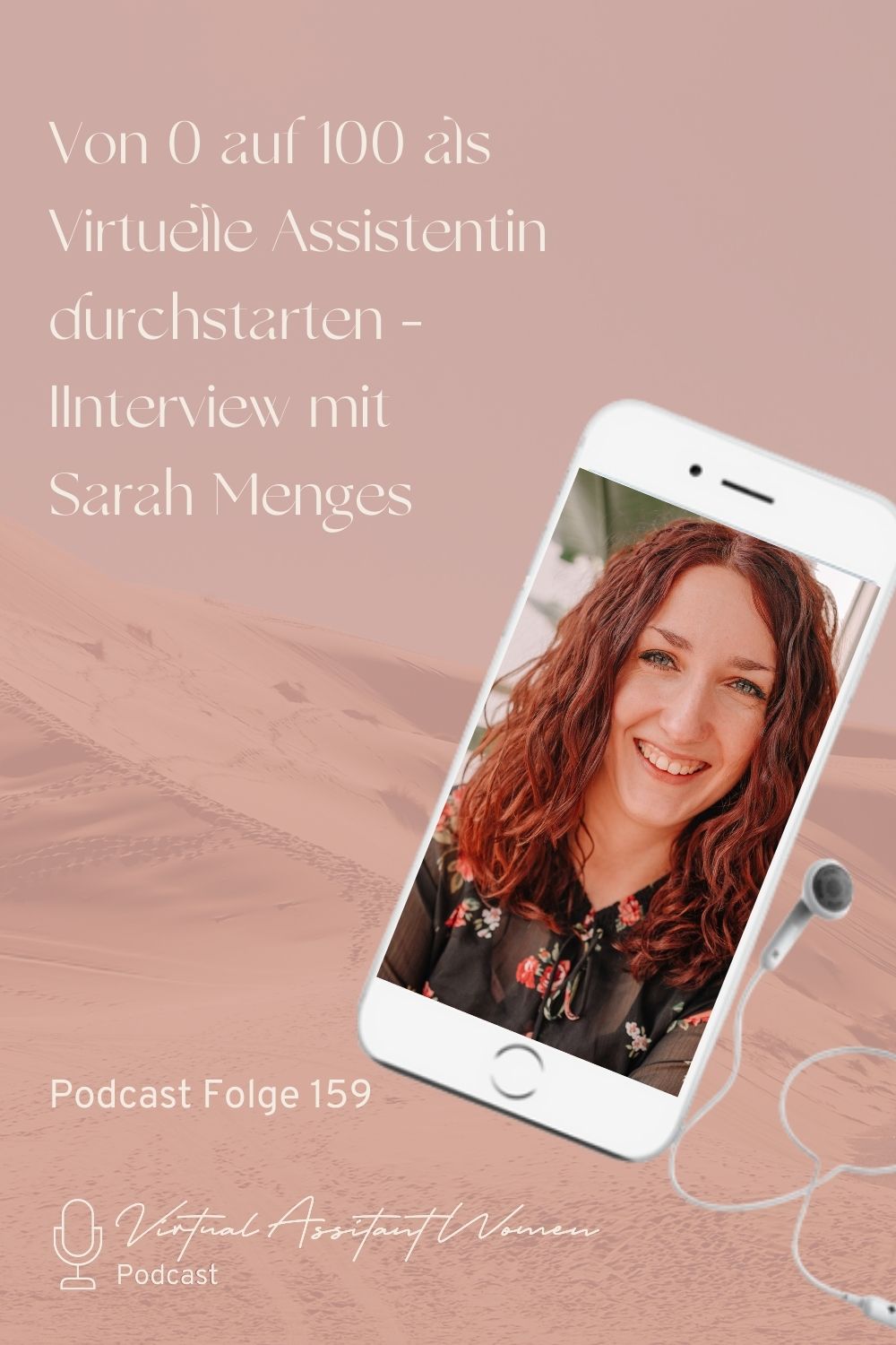 Pinterest Podcastfolge 159 Sarah Menges - virtuelle Assistentin durchstarten